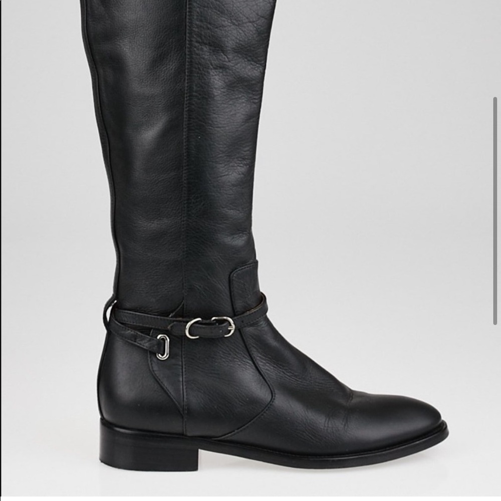 BALENCIAGA leather riding boots - Picture 13 of 14
